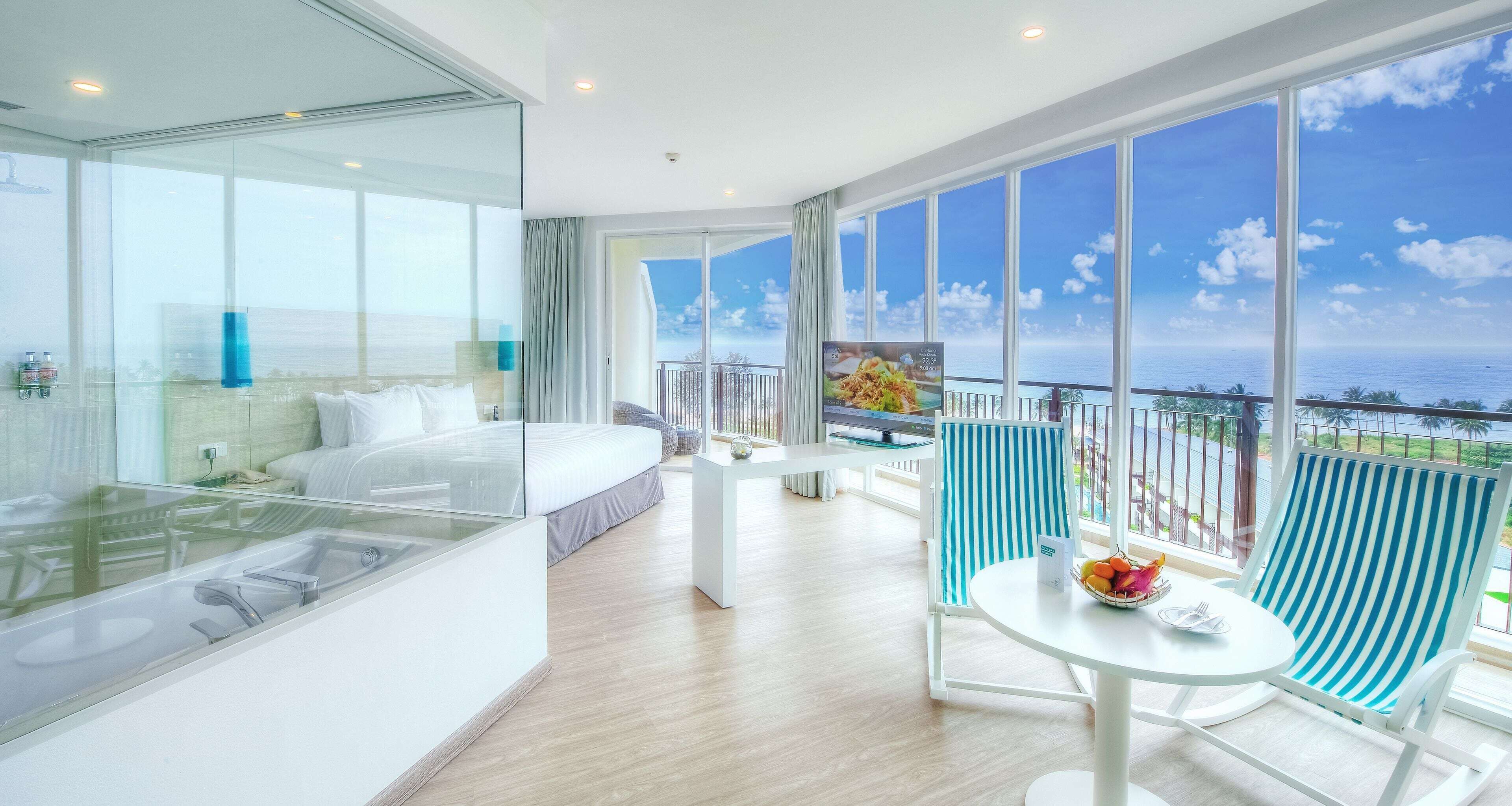 Minibar, in-room safe, blackout curtains, free cots/infant beds