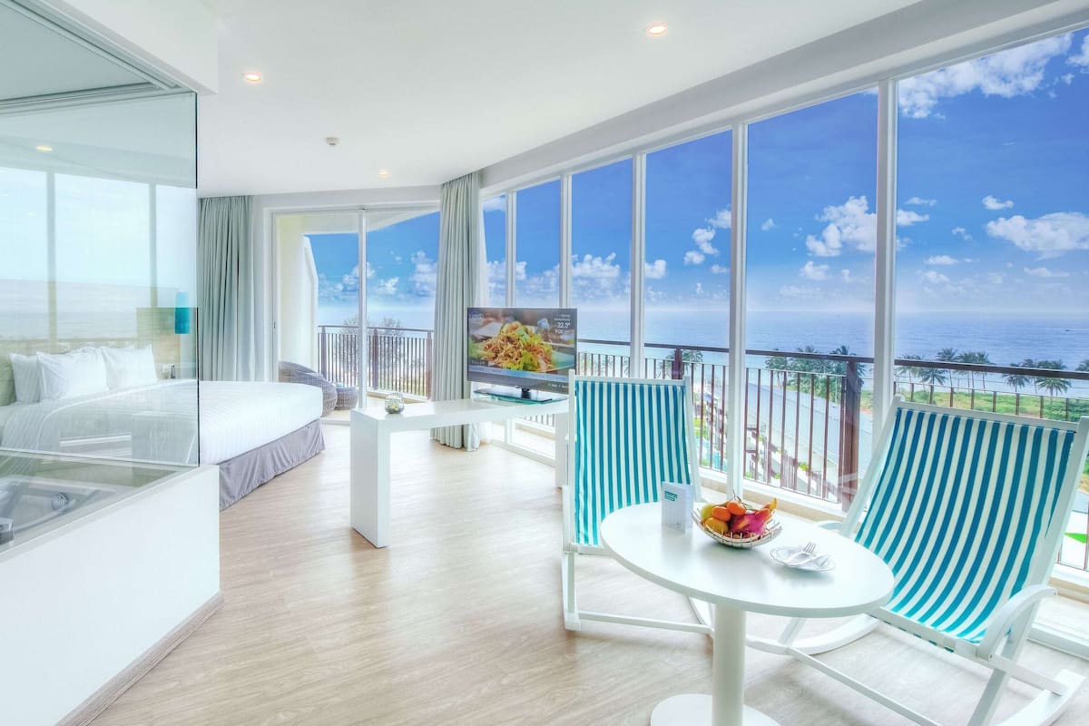 Minibar, in-room safe, blackout curtains, free cots/infant beds