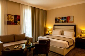 Superior Suite | Minibar, in-room safe, desk, soundproofing - Lancaster Hotel Raouche (Beirut)