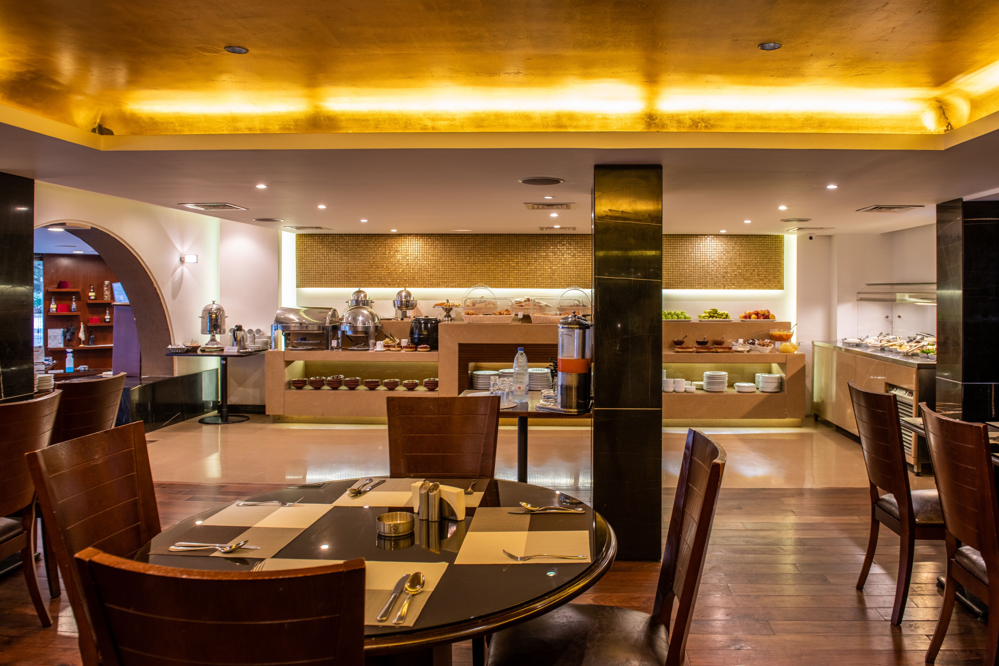 daily buffet breakfast (usd 15.6 per person)