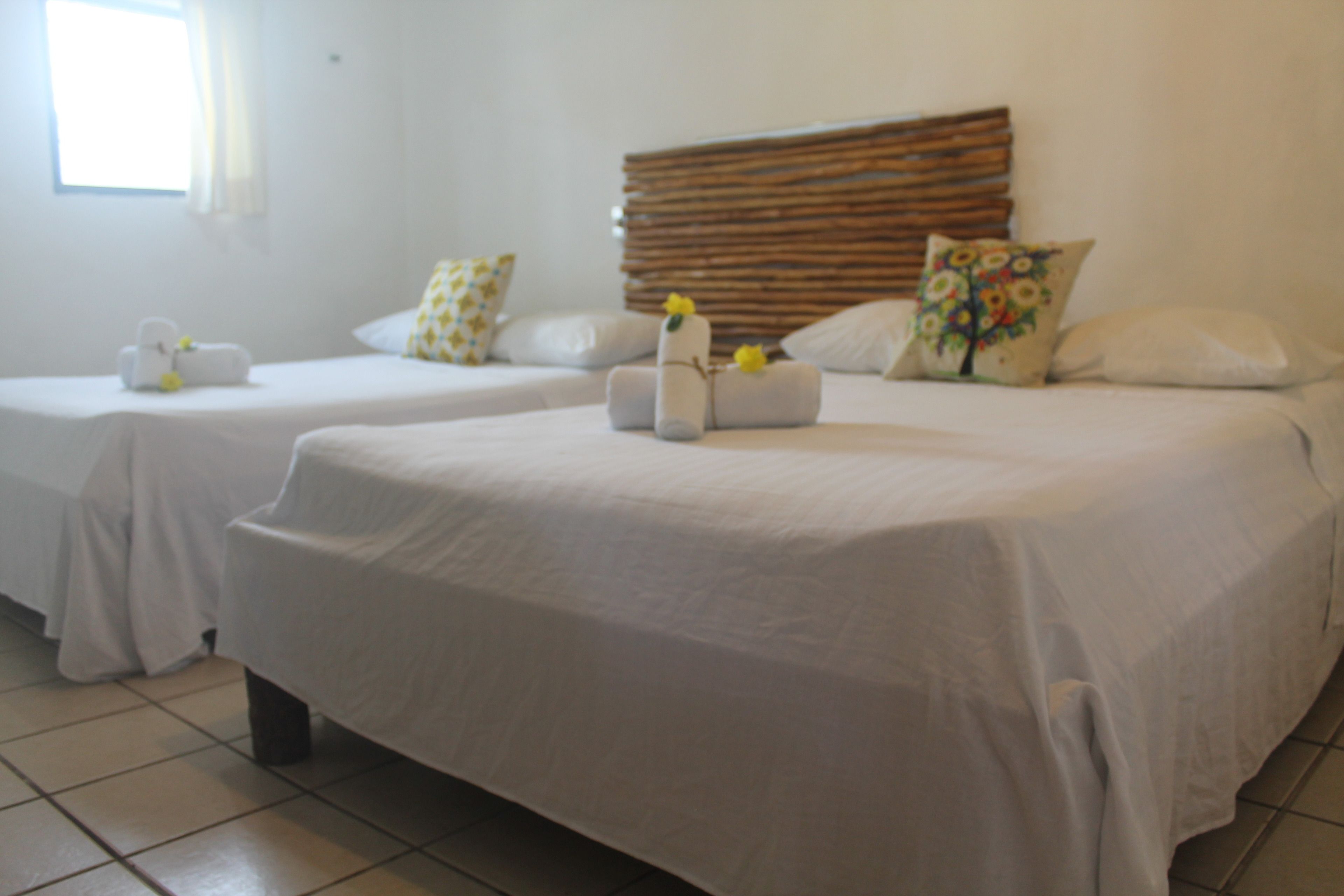 Standard Room, 2 Double Beds, Pool Access, Garden Area