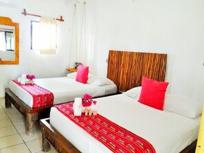 Standard Room, 2 Double Beds, Pool Access, Garden Area | View from room - Maya Hotel Residence (Isla Holbox)