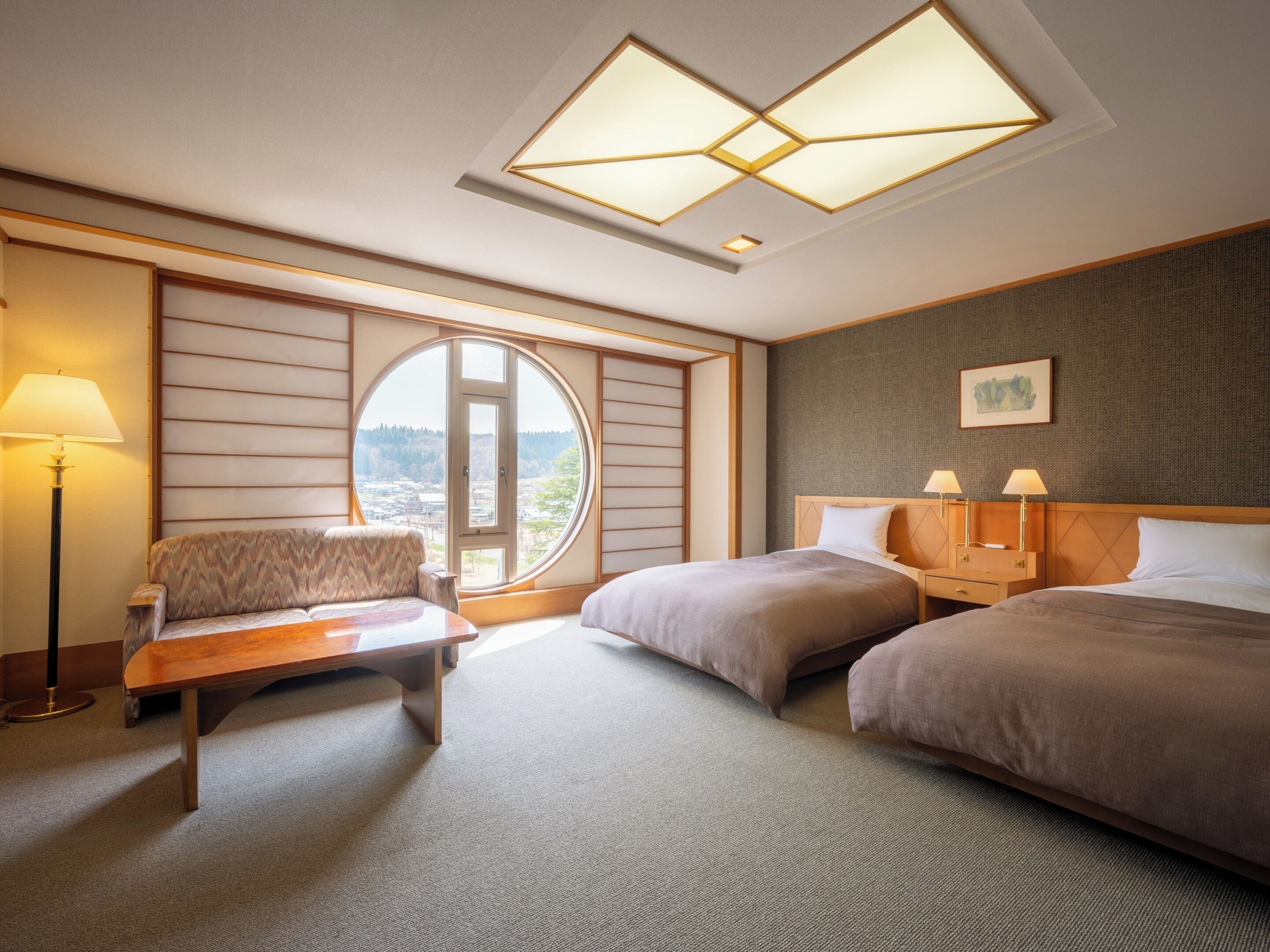 客房, 非吸煙房 (Special Japanese-Western Style) | 房內夾萬、書桌、免費 Wi-Fi、床單