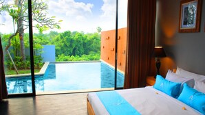 Villa Design, 3 chambres, non-fumeur, vue piscine