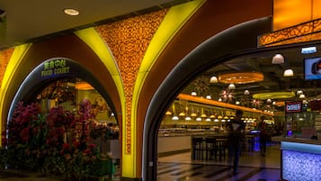 Daily buffet breakfast for a fee