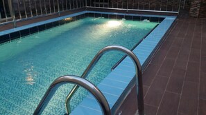 Indoor pool, outdoor pool