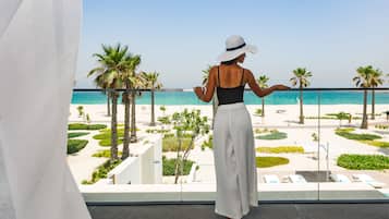 Vue depuis lâhĂ©bergement