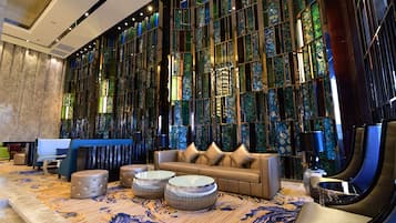 Sala de estar en el lobby