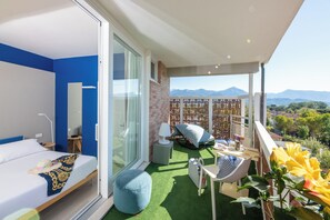 Chambre Exclusive, 1 grand lit, vue mer | Vue de la chambre