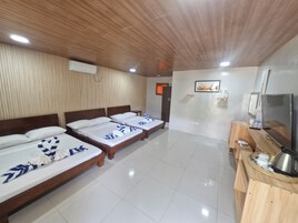 家庭房, 多张床 | 床单