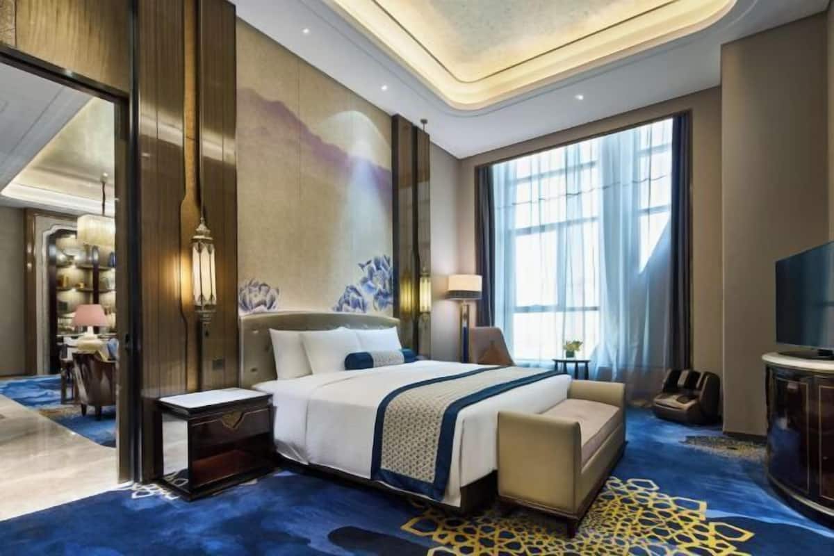 Biancheria da letto di alta qualità, minibar, una cassaforte in camera
