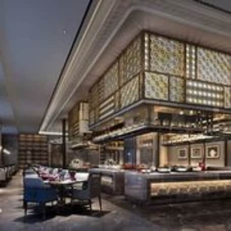 3 restaurantes; se sirven desayunos, comidas y cenas. Wanda Vista Urumqi