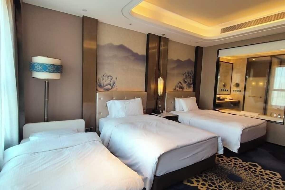Biancheria da letto di alta qualità, minibar, una cassaforte in camera