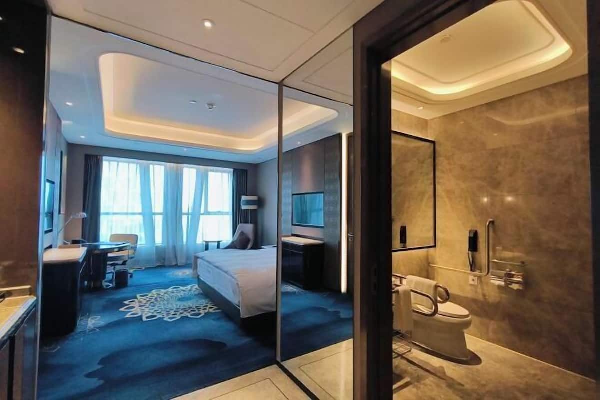 Biancheria da letto di alta qualità, minibar, una cassaforte in camera