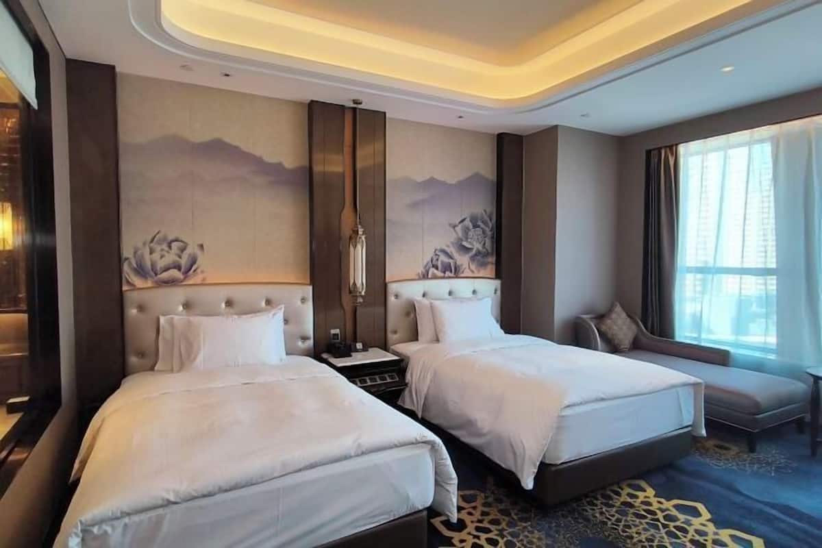 Biancheria da letto di alta qualità, minibar, una cassaforte in camera