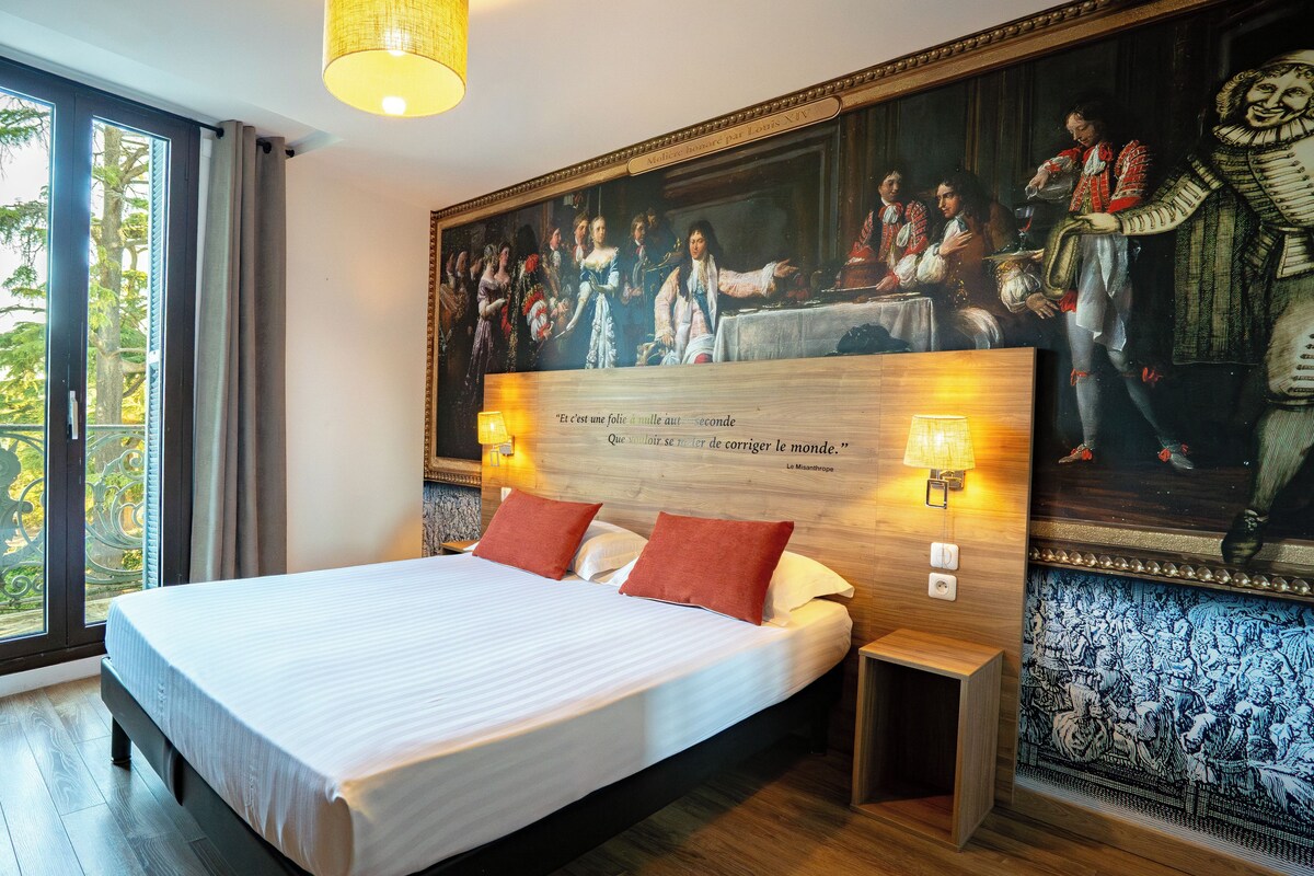 Premium bedding, memory foam beds, minibar (free items), blackout drapes