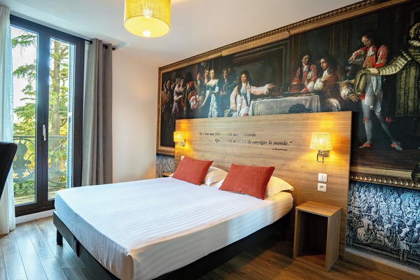 Premium bedding, memory-foam beds, free minibar, blackout curtains