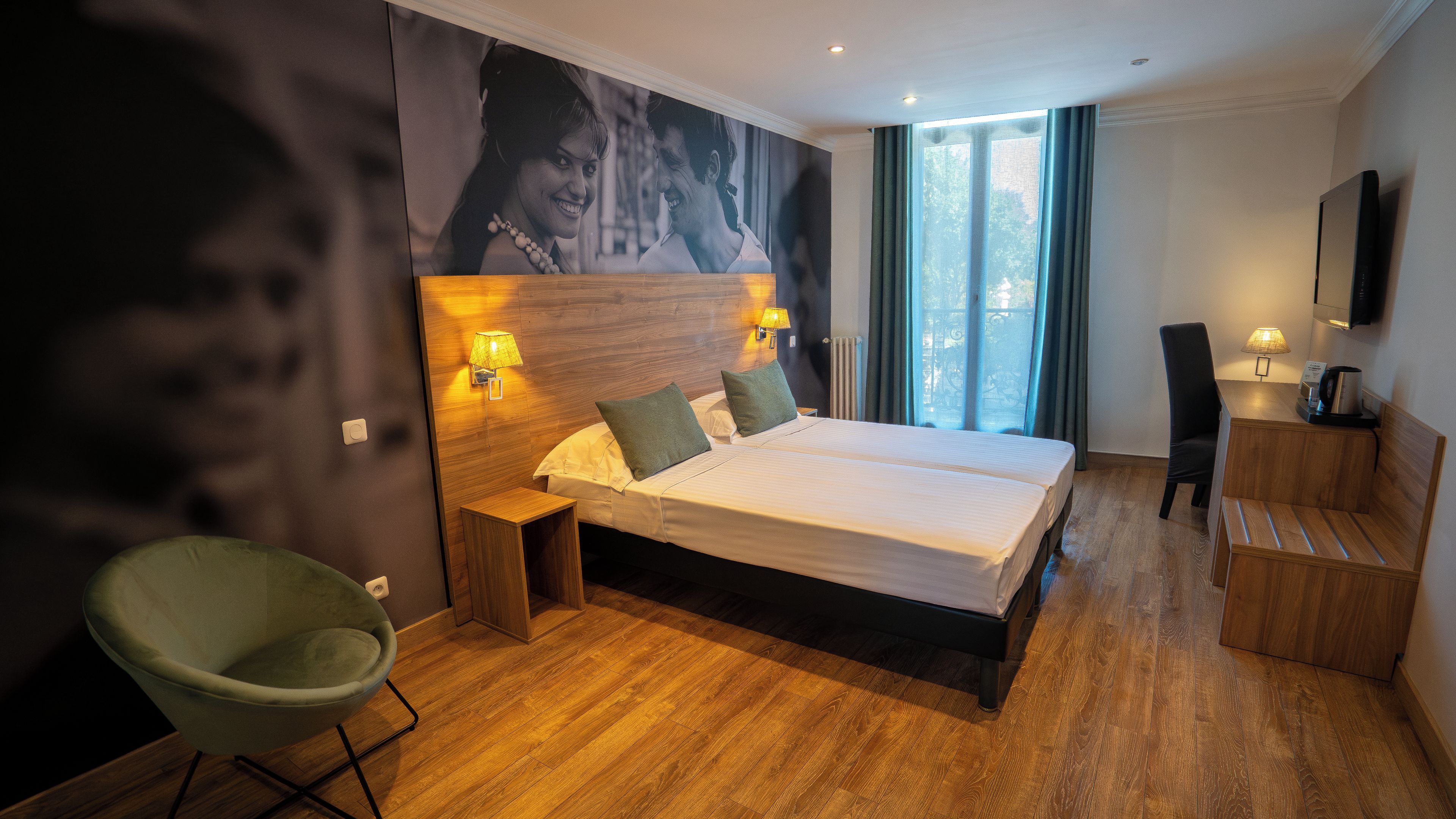 Basic Twin Room, 2 Twin Beds | Premium bedding, memory foam beds, minibar (free items), blackout drapes