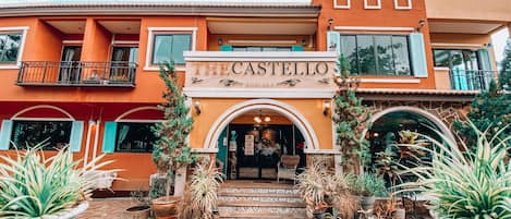 Fassade der Unterkunft