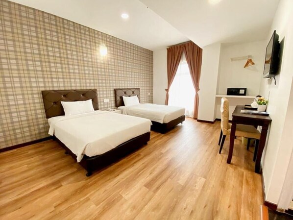 Desk, iron/ironing board, free WiFi