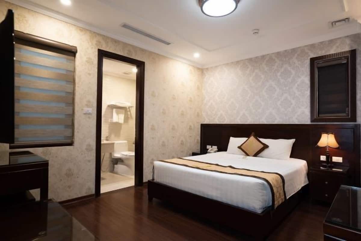 Ropa de cama de alta calidad y minibar