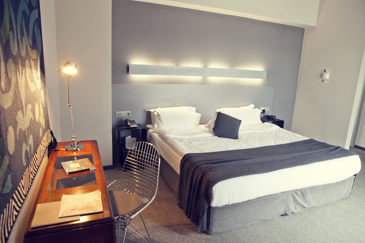 Duplex, 1 Bedroom, City View | 1 bedroom, minibar, in-room safe, desk