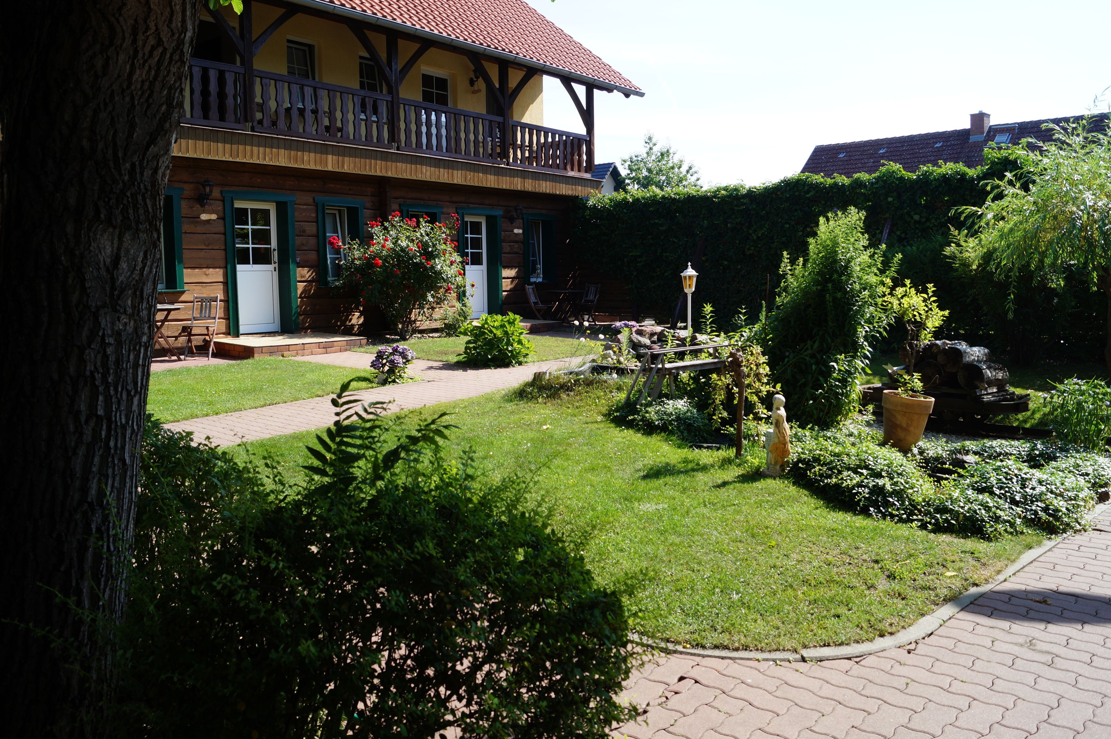 Fassade der Unterkunft