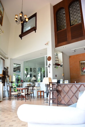 Lobby sitting area