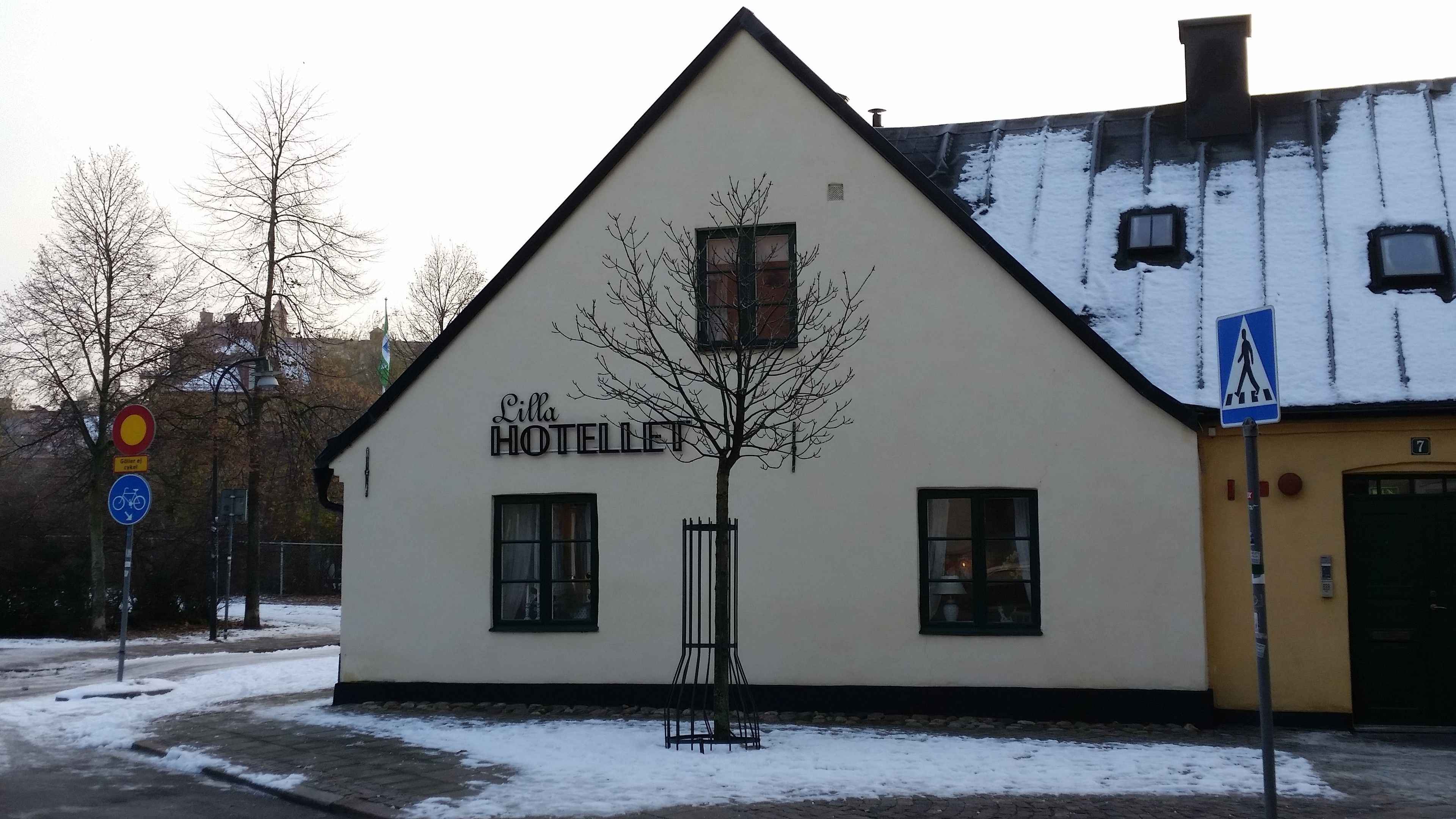 front of property – evening/night