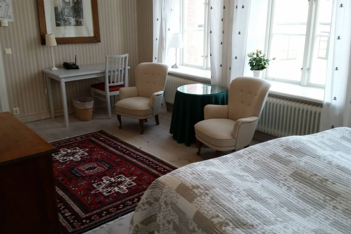 double room | desk, blackout curtains, soundproofing, iron/ironing board