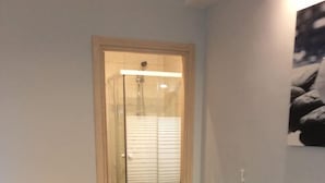Double Room (Blu) | 1 bilik tidur, peralatan tempat tidur premium, meja 
