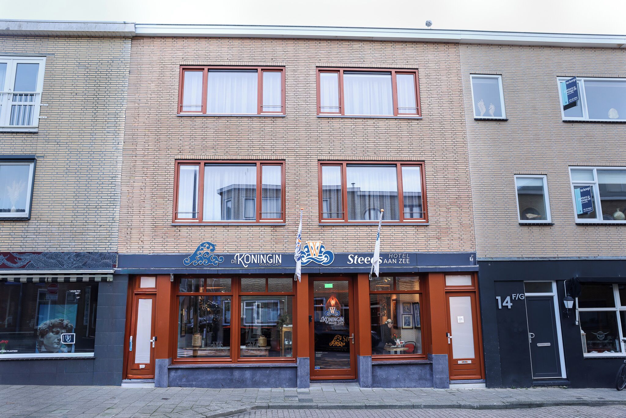 Fassade der Unterkunft