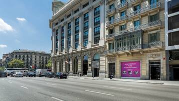 Façana frontal de l'allotjament