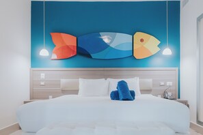 Premium bedding, pillow-top beds, minibar, in-room safe