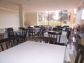 Lunch and dinner served, Brazilian cuisine