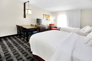 Premium bedding, pillow-top beds, individually furnished
