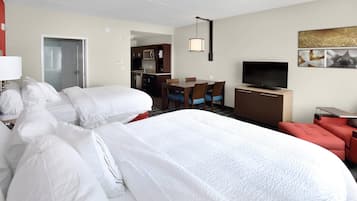 Studio, 2 Queen Beds | 1 bedroom, premium bedding, pillowtop beds, individually furnished