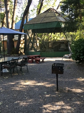Enceinte de l’hébergement