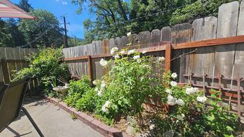 Family Suite, Multiple Beds, Garden Area | Terrace/patio