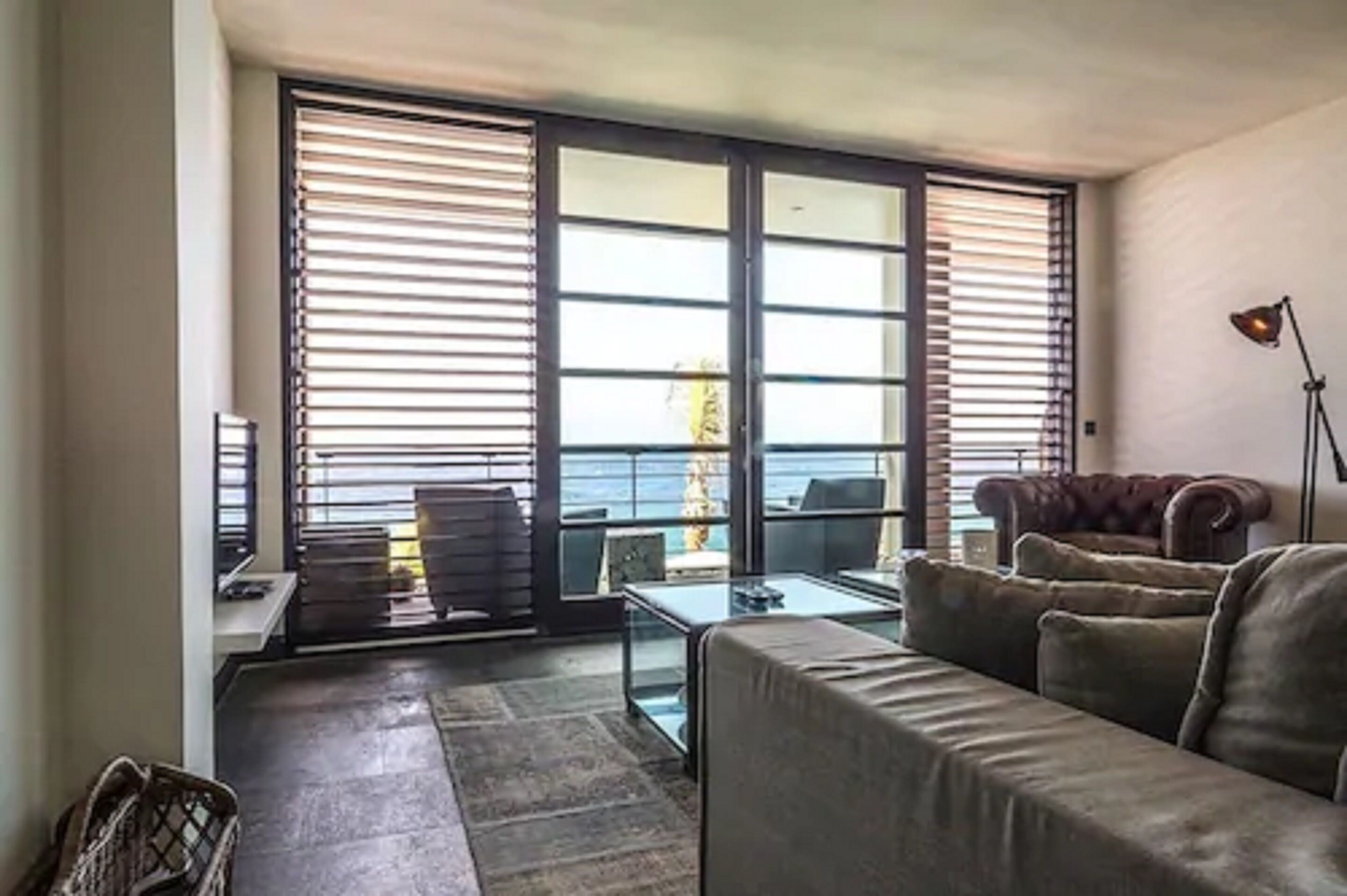 Apartamento superluxo, 2 quartos, vista para o oceano, de frente para o oceano | Vista para praia/oceano