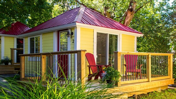 Economy cottage, 1 slaapkamer, kitchenette, tuin (Studio Style)