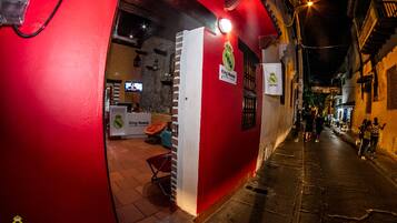 Façade de lâhĂ©bergement