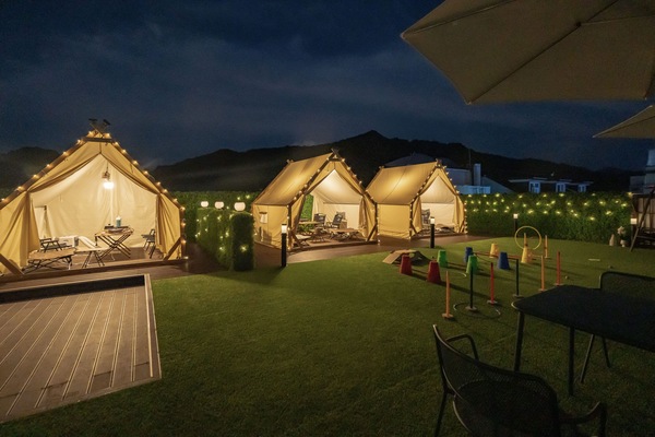 Random Room Assignment + Glamping Zone PKG | Premium bedding, memory foam beds, soundproofing, WiFi (free)