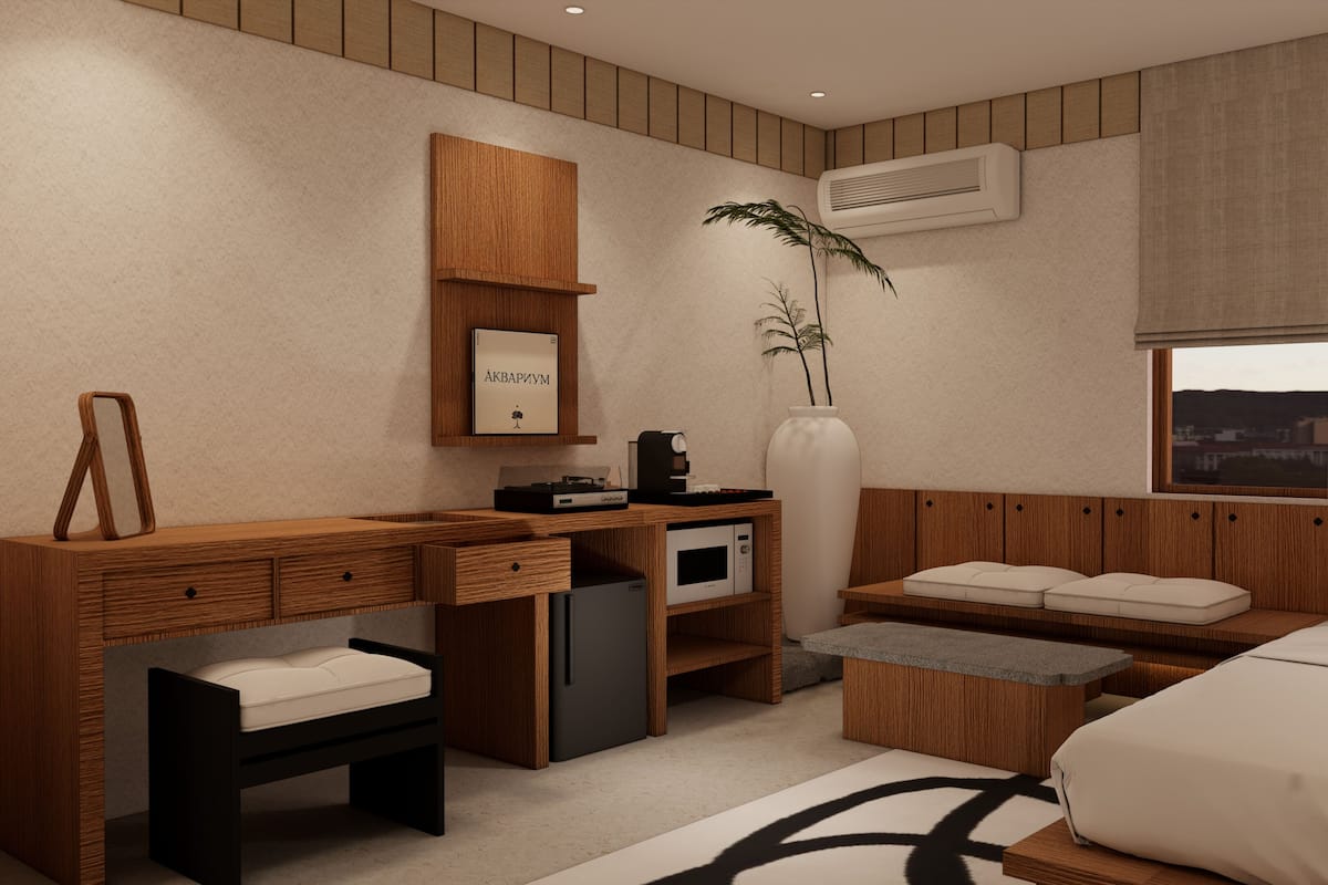 Deluxe Room | 1 bilik tidur, peralatan tempat tidur premium, busa memori, meja
