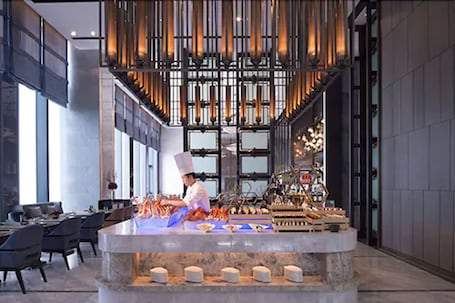 Desayuno buffet (CNY 100 por persona)