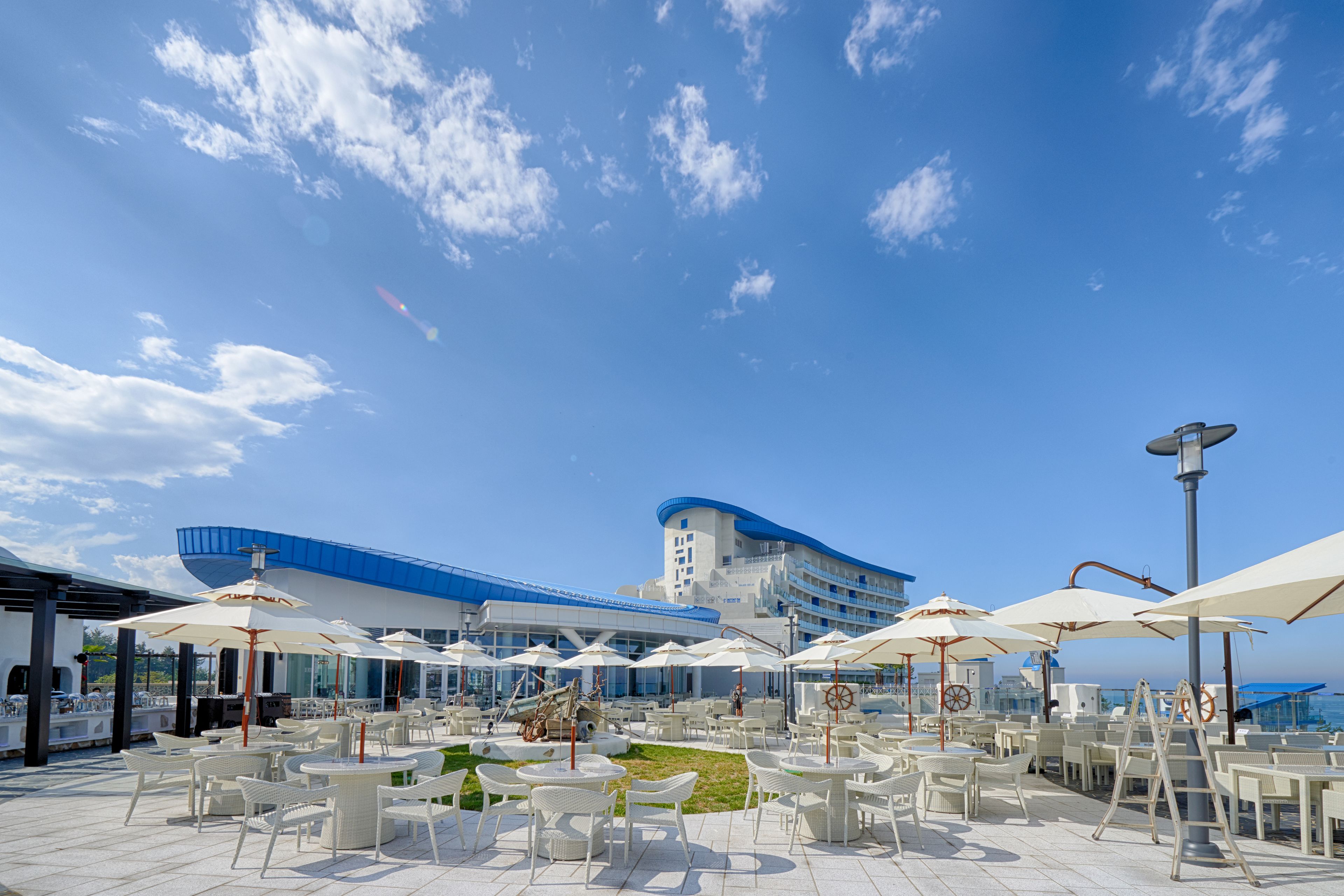 야외 식당