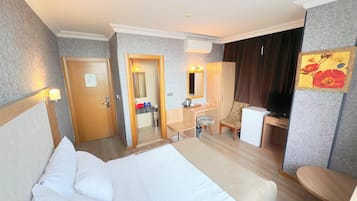 Premium bedding, minibar, in-room safe, soundproofing
