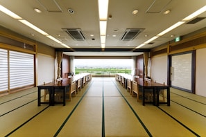 供應早餐、午餐及晚餐