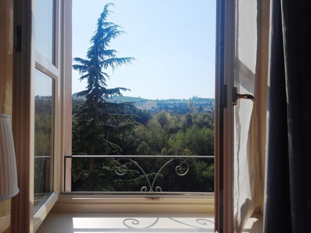 Doppelzimmer, 1 Doppelbett | Ausblick vom Zimmer