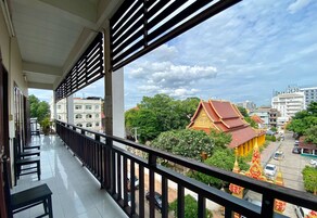 Vue depuis le balcon